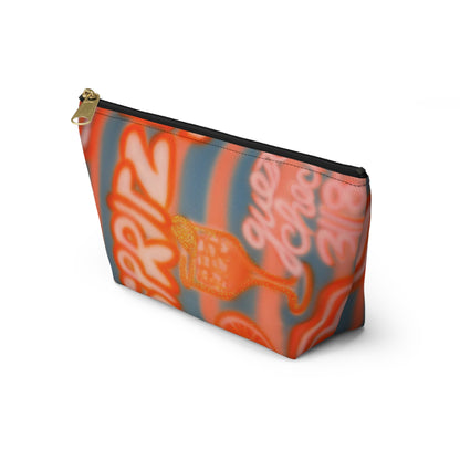 "aperol spritz pt. 2" airbrush makeup pouch