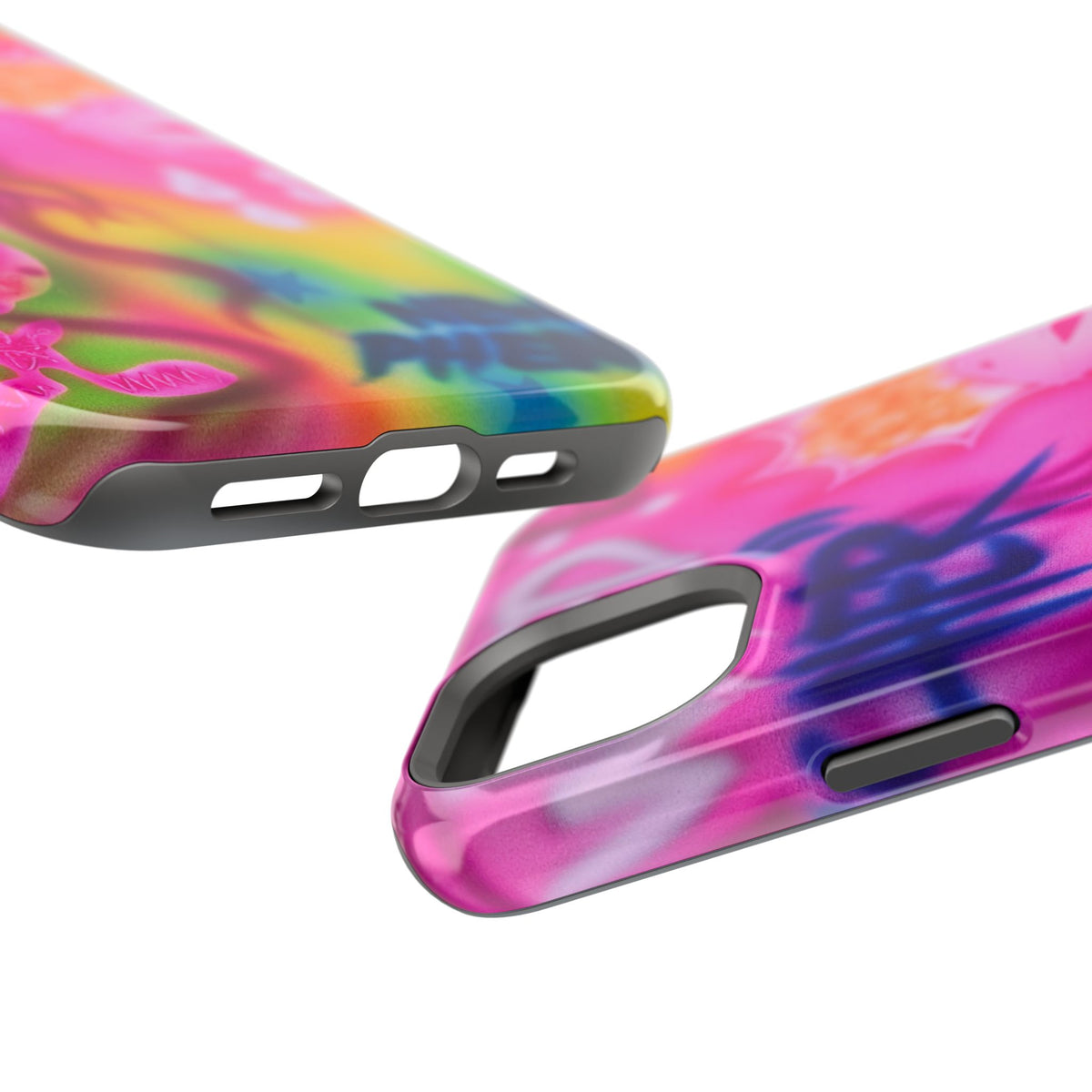 MagSafe "wanted" airbrush iPhone case