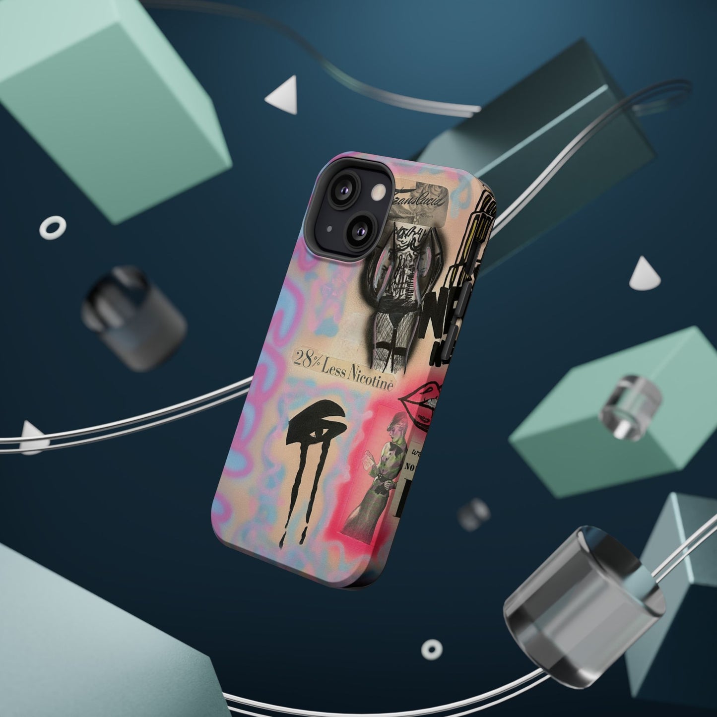 MagSafe "the feeling" airbrush iPhone case