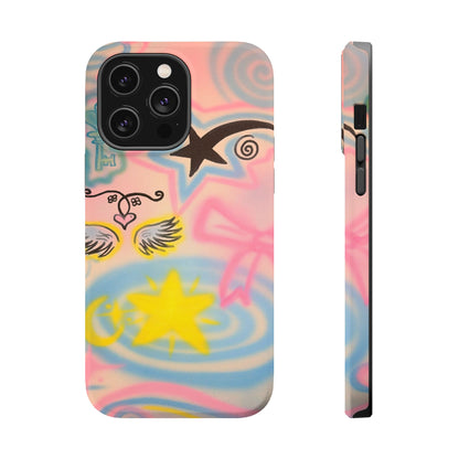 MagSafe "star energy" airbrush iPhone case