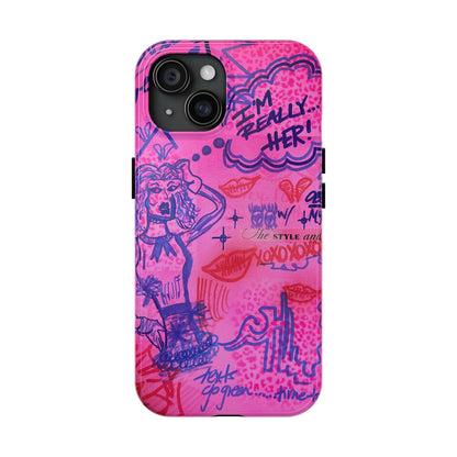 "really "HER!" airbrush iPhone case
