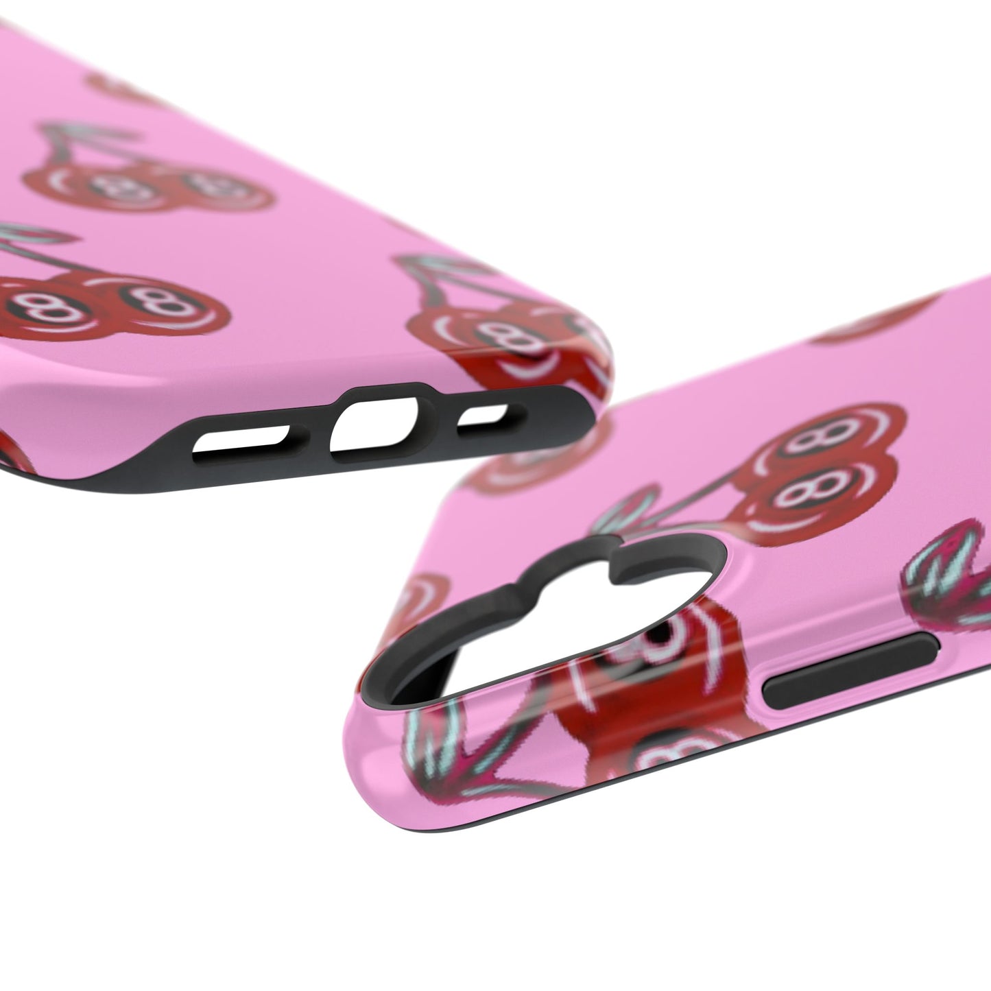 MagSafe "cami cherry pink" Airbrush iPhone Hülle