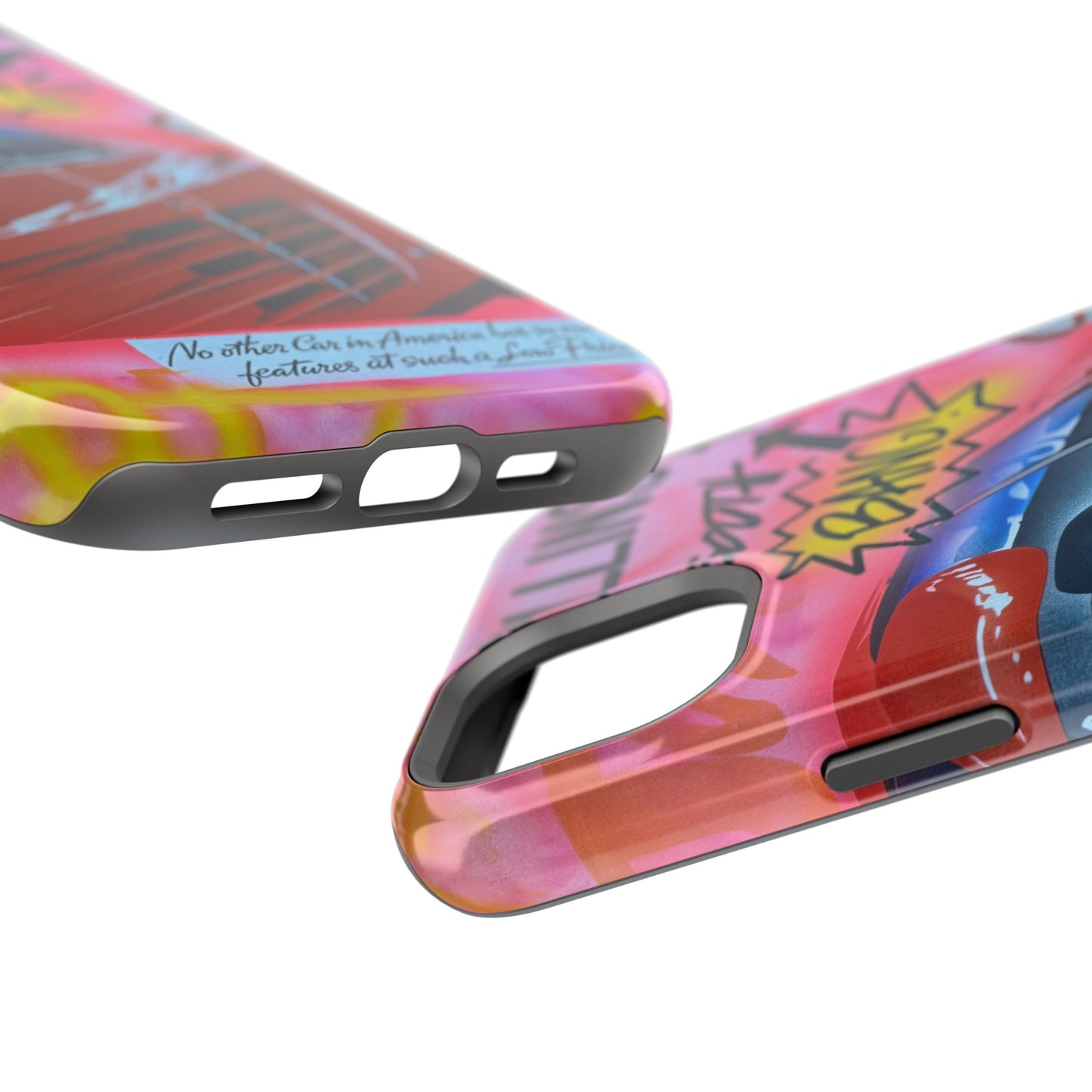MagSafe "miami momentos" airbrush iPhone case