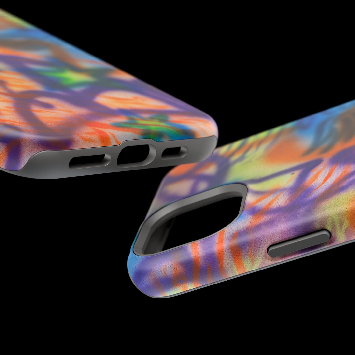 MagSafe "streetwear angel" airbrush iPhone case