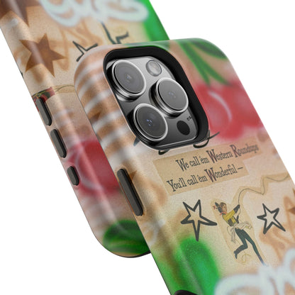 MagSafe "the rodeo" airbrush iPhone case