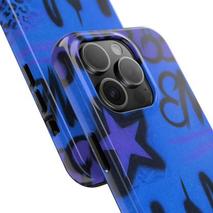 "infamous indigo" airbrush iPhone case