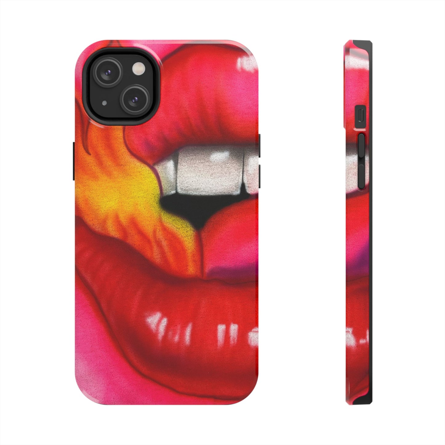 "flaming lips pt. 2" airbrush iPhone case