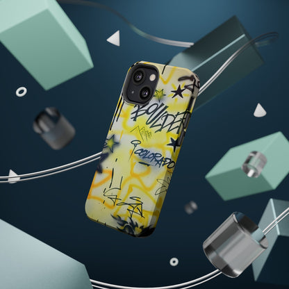 MagSafe "boulder" airbrush iPhone case