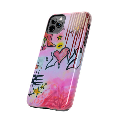 "cherry luvr" airbrush iPhone case