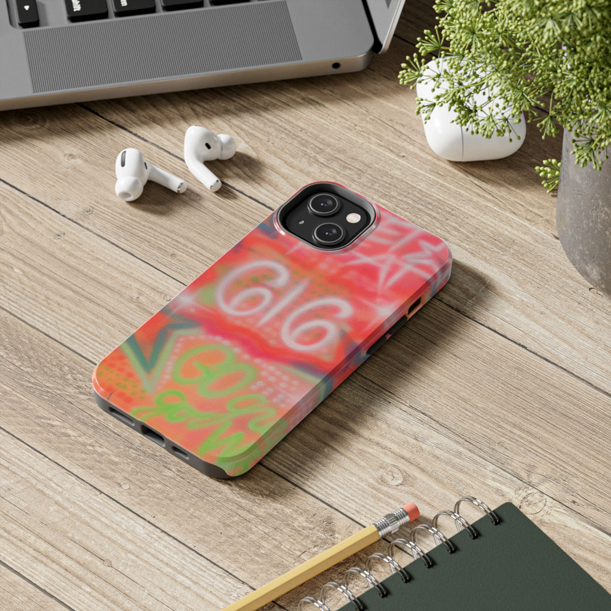 @msualphaphi airbrush iPhone case