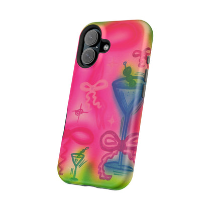 MagSafe „Bow Martini“ Airbrush-iPhone-Hülle