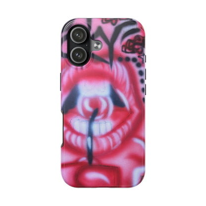 "be happy go lucky" airbrush iPhone case