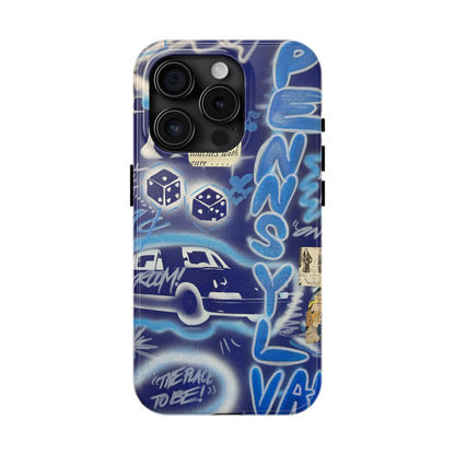 "state college, pa" airbrush iPhone case