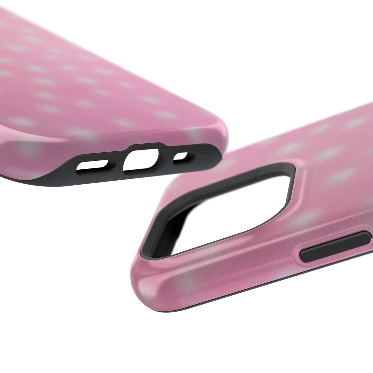 MagSafe "Erdbeerstrudel-Polkadots" Airbrush iPhone Hülle