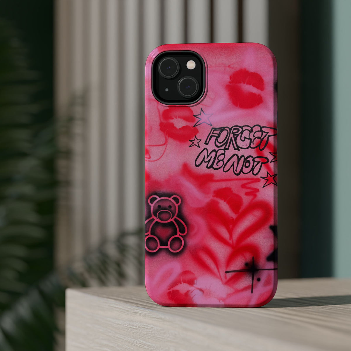 MagSafe @asualphaphi custom airbrush iPhone case