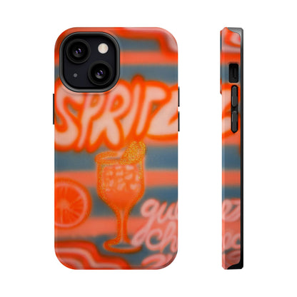 MagSafe "aperol spritz pt. 2" airbrush iPhone case