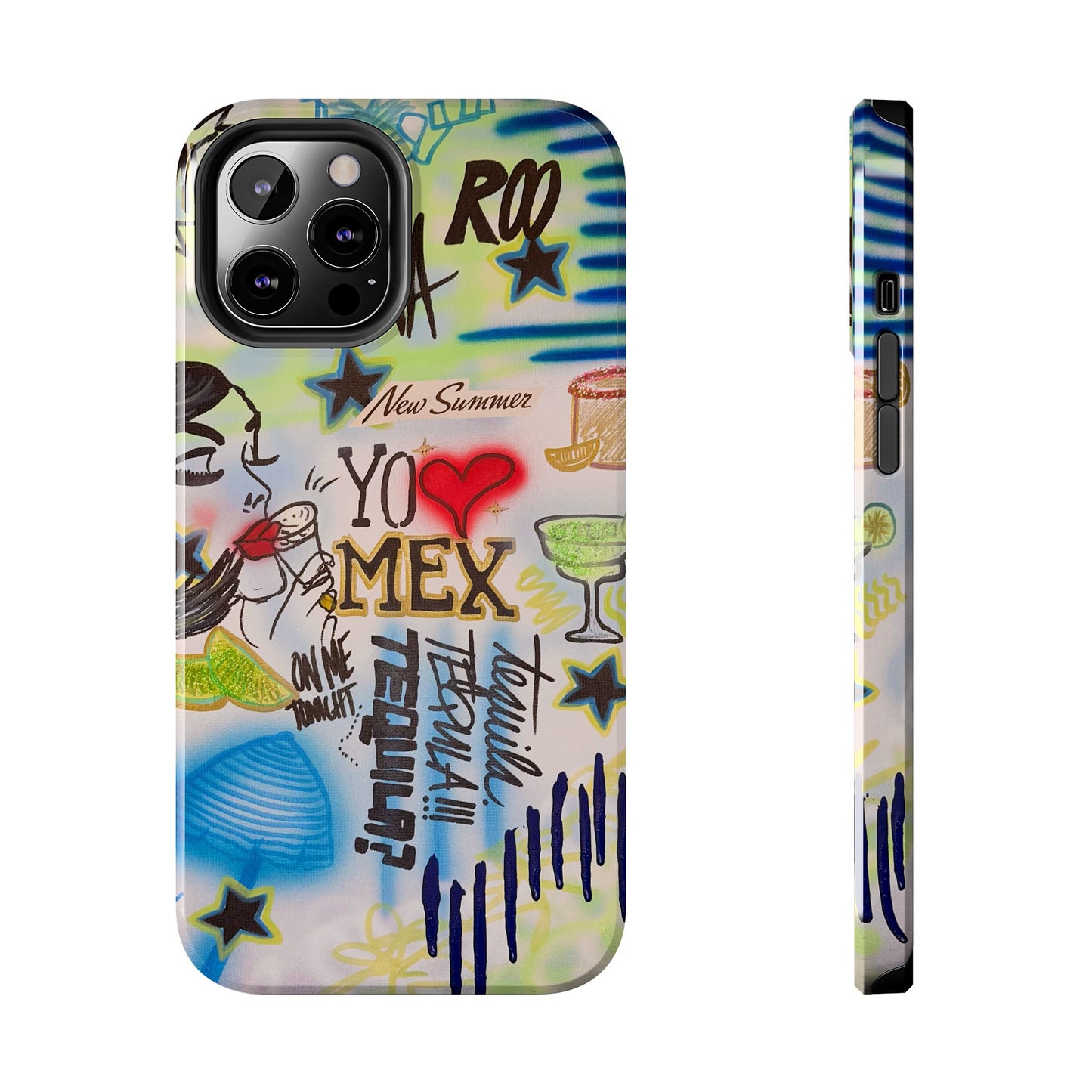 "salted lime" airbrush iPhone case