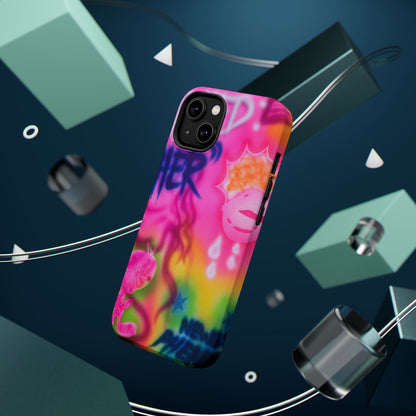MagSafe "wanted" airbrush iPhone case