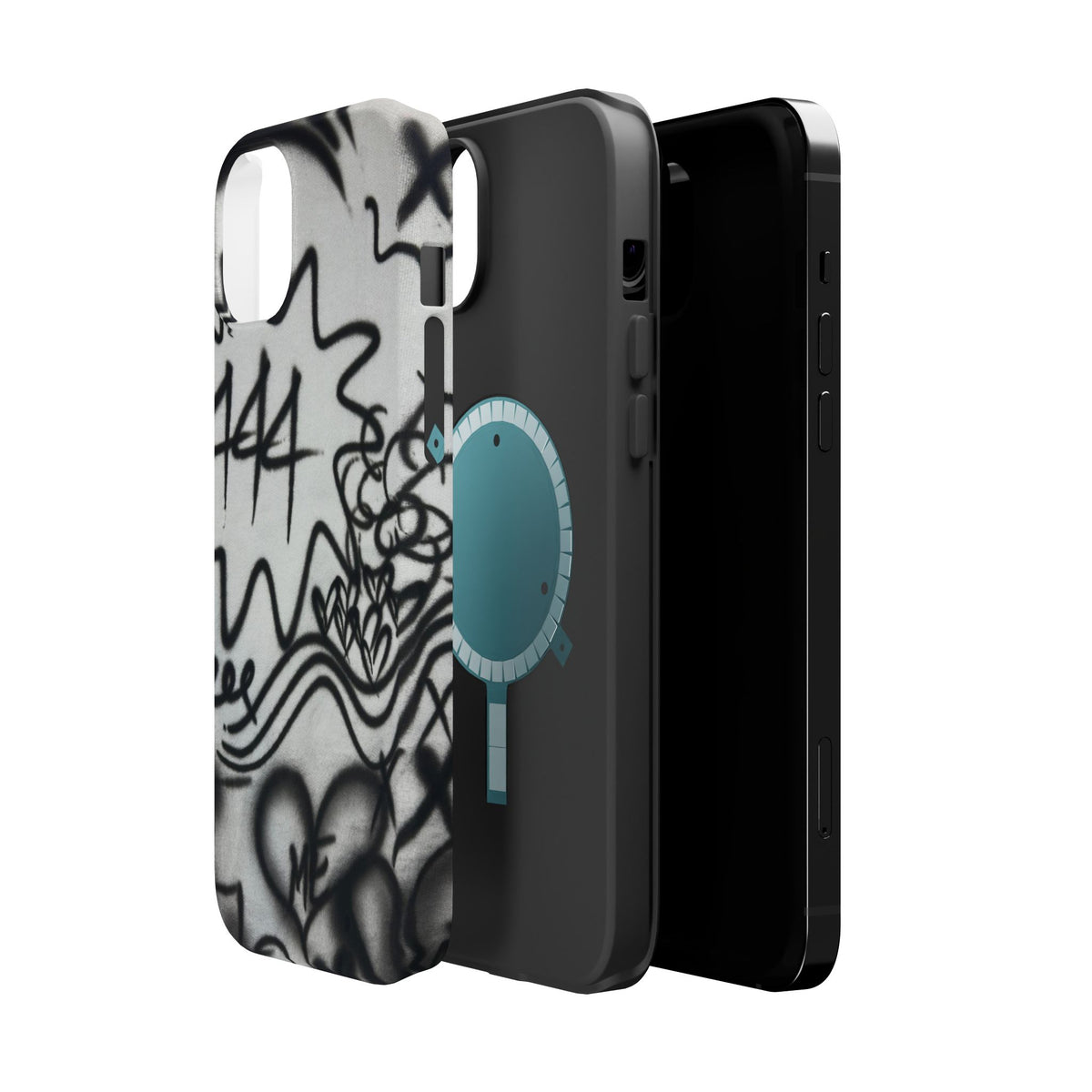 MagSafe „444“ Airbrush iPhone Hülle