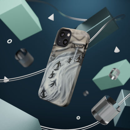 MagSafe "arctic avalanche" airbrush iPhone case