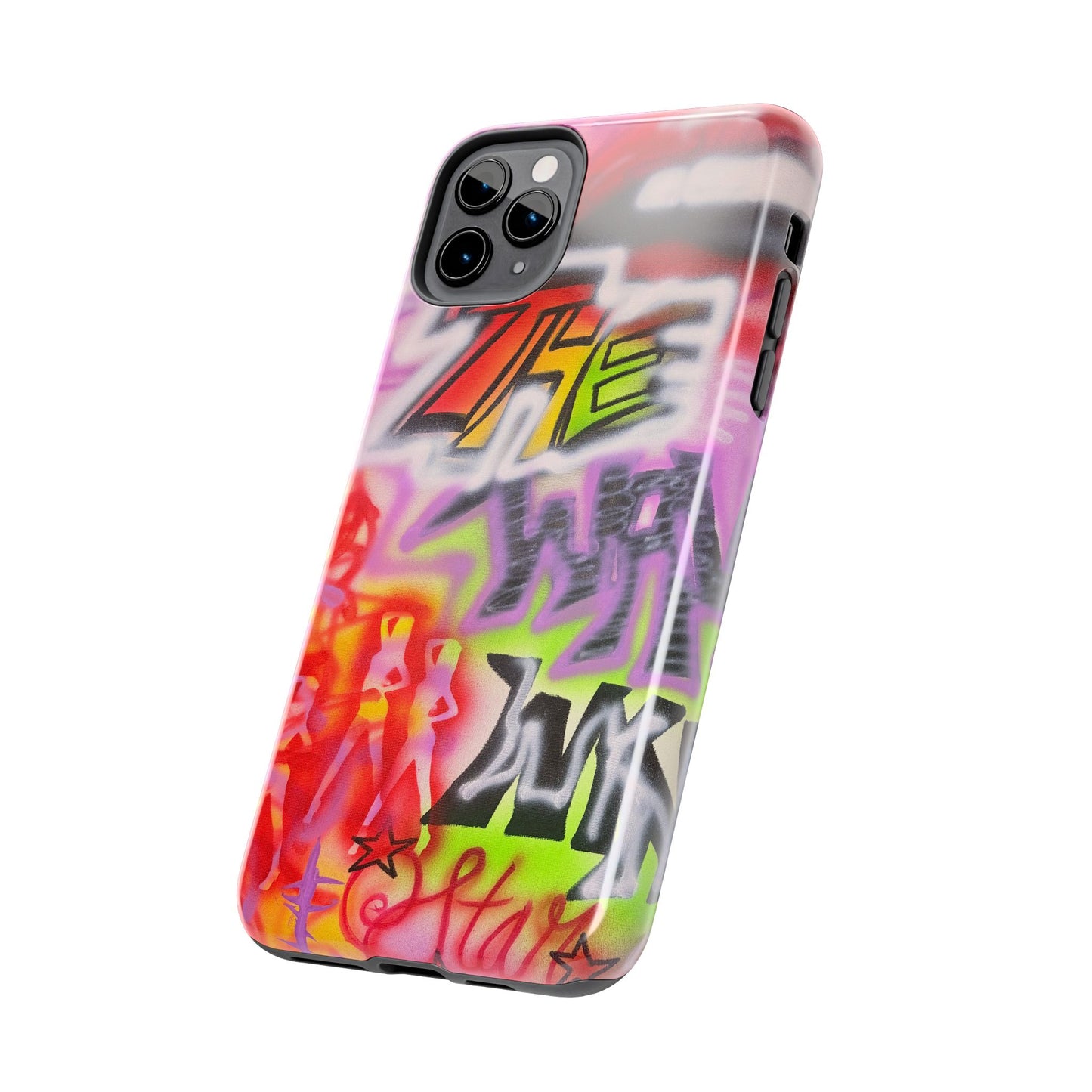"wynwood gold" airbrush iPhone case