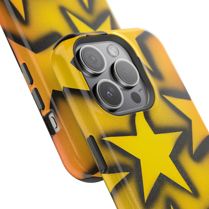 MagSafe „DU BIST EIN STAR!“ Airbrush iPhone Hülle