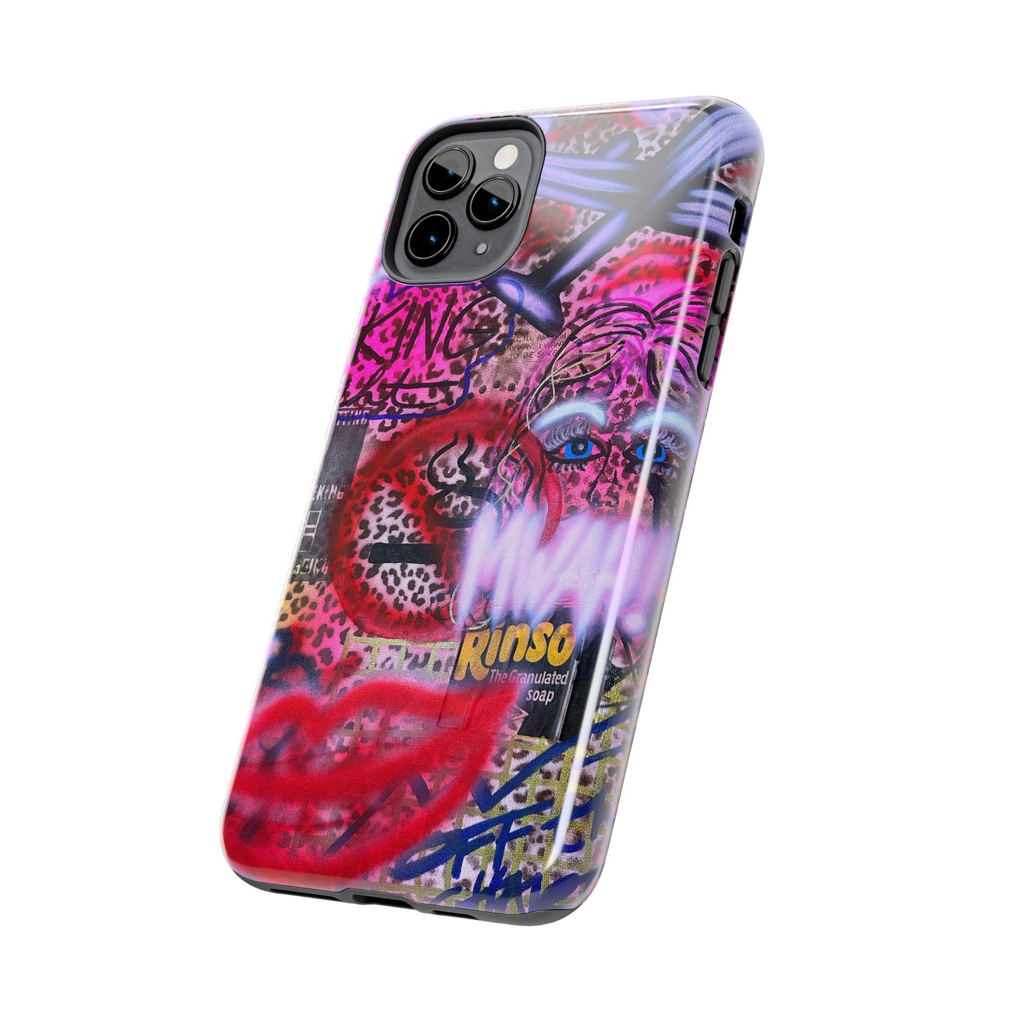 "taking flight" airbrush iPhone case