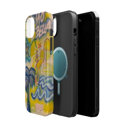 MagSafe "ciao bella" airbrush iPhone case