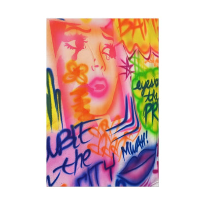 "current standards pt. 2" airbrush rolled print