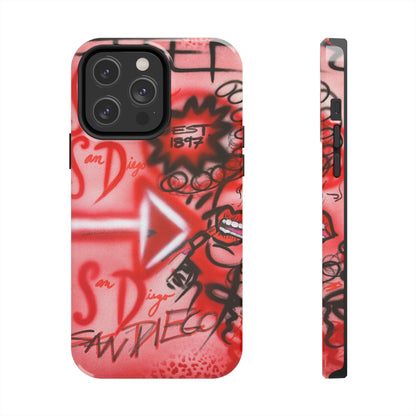 "san diego" airbrush iPhone case