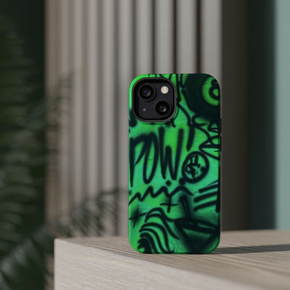 MagSafe "POW!" airbrush iPhone case