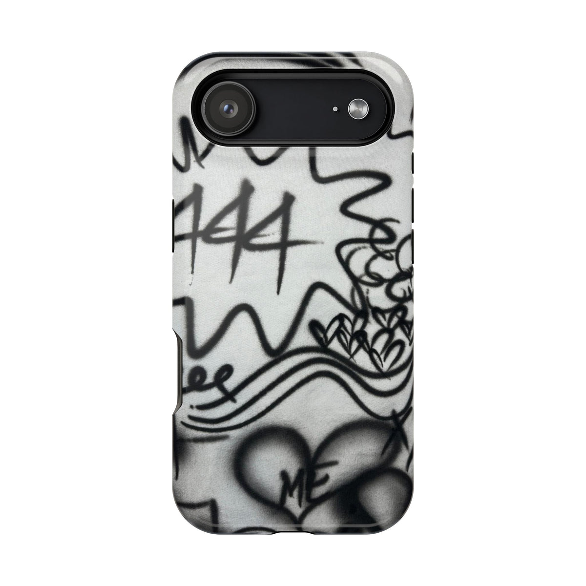 MagSafe „444“ Airbrush iPhone Hülle