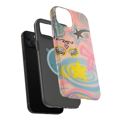 MagSafe "star energy" airbrush iPhone case