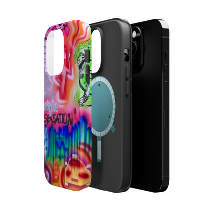 MagSafe "skyline sensation" airbrush iPhone case