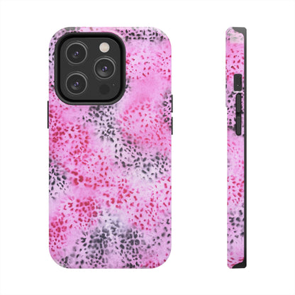 "pink cheetah pt. 2" airbrush iPhone case