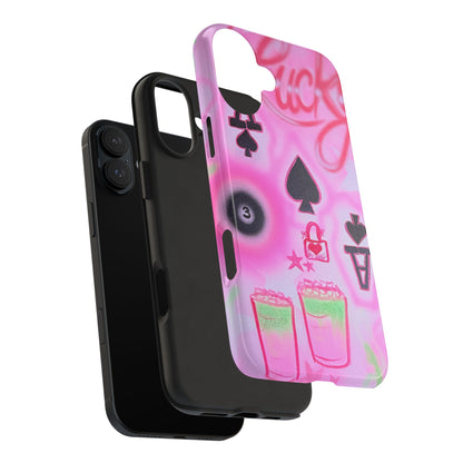 "lucky ace" airbrush iPhone case