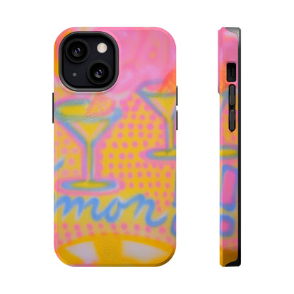 MagSafe "lemontini" airbrush iPhone case