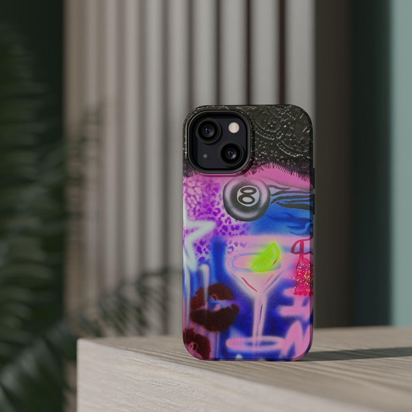 MagSafe "dream life" airbrush iPhone case