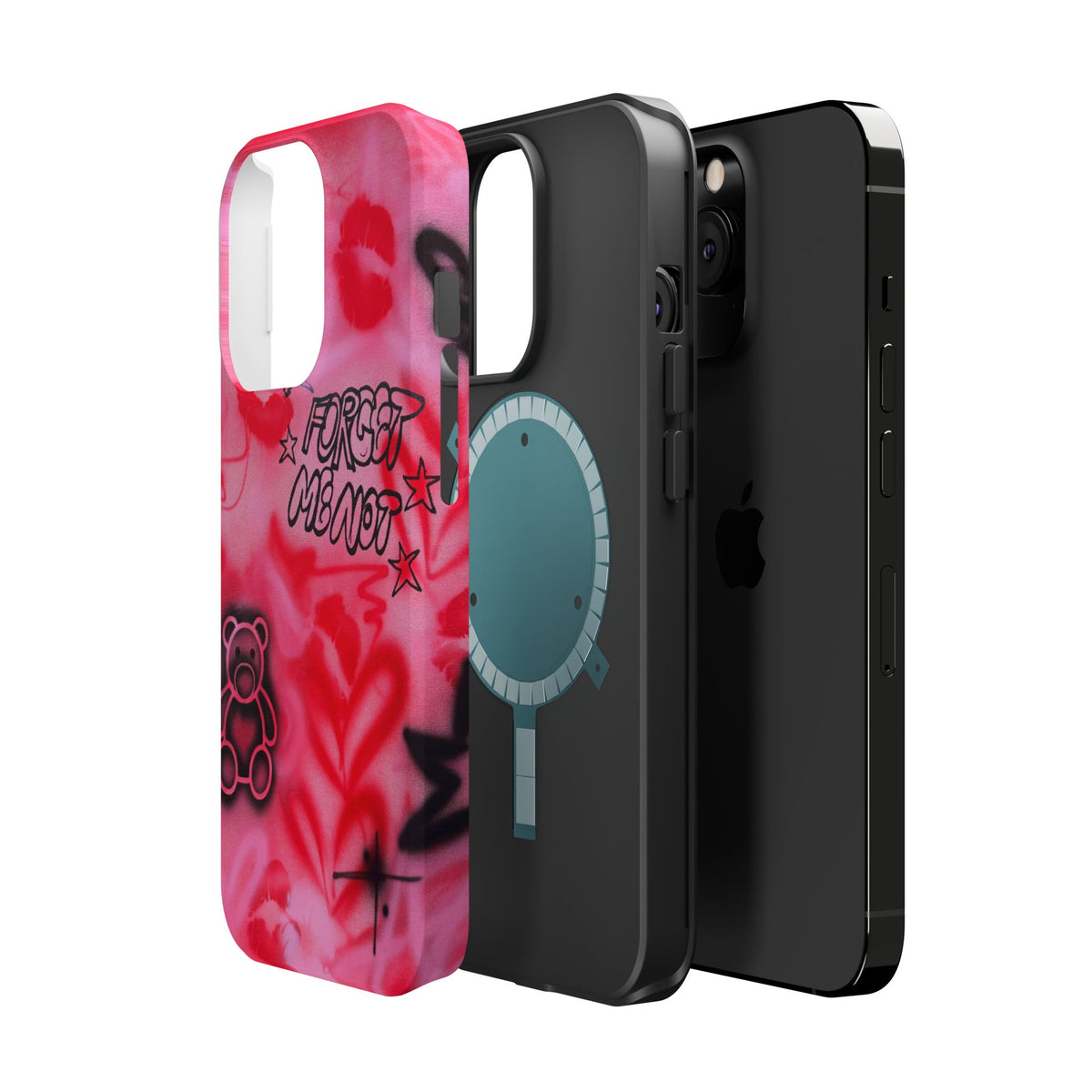 MagSafe @asualphaphi custom airbrush iPhone case