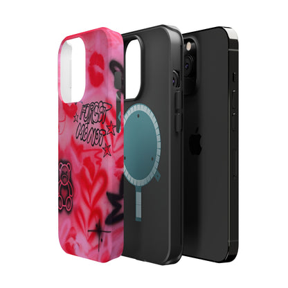 MagSafe @asualphaphi custom airbrush iPhone case