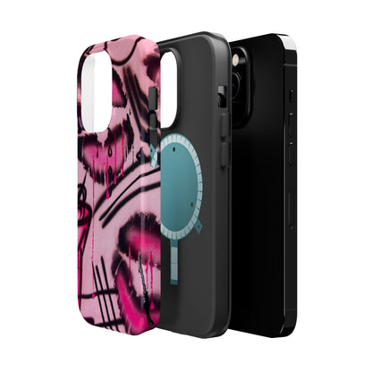 MagSafe "glossy pout" airbrush iPhone case
