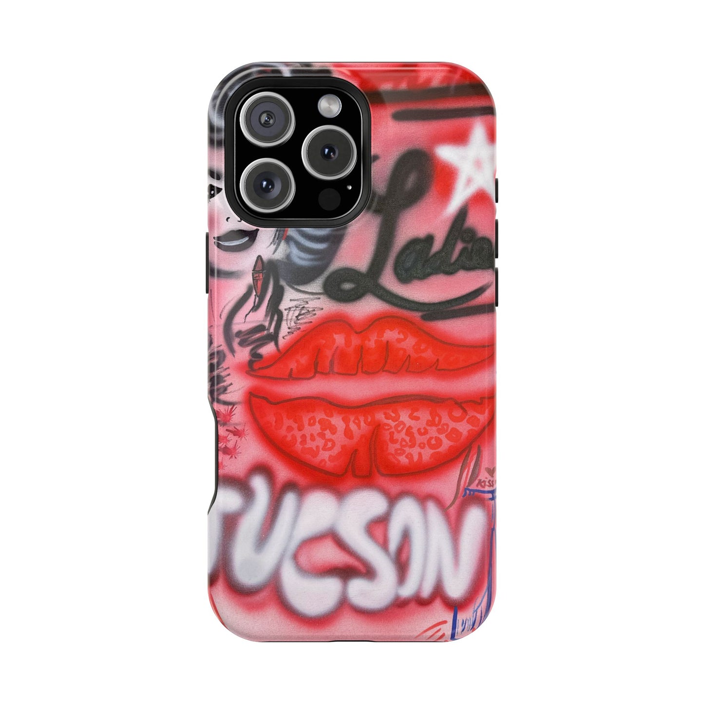 MagSafe "tucson, az" airbrush iPhone case