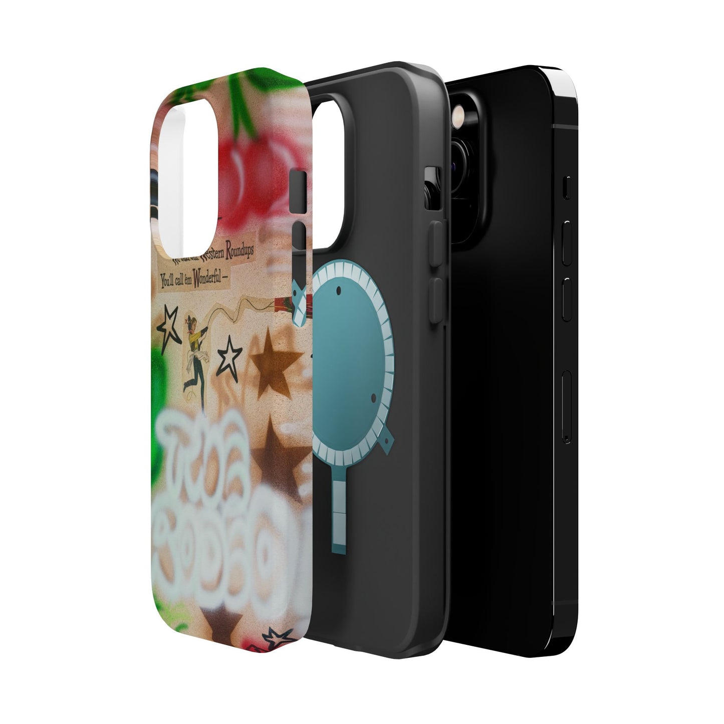 MagSafe "the rodeo" airbrush iPhone case