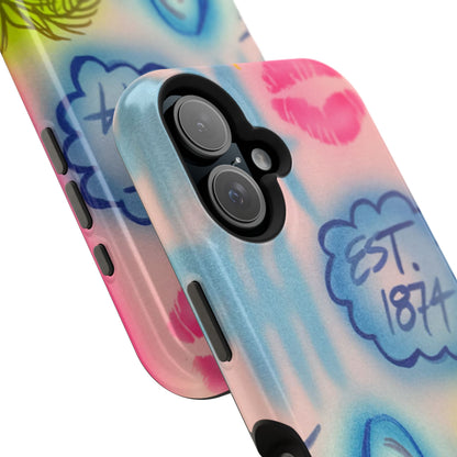 MagSafe "in the wave" airbrush iPhone case