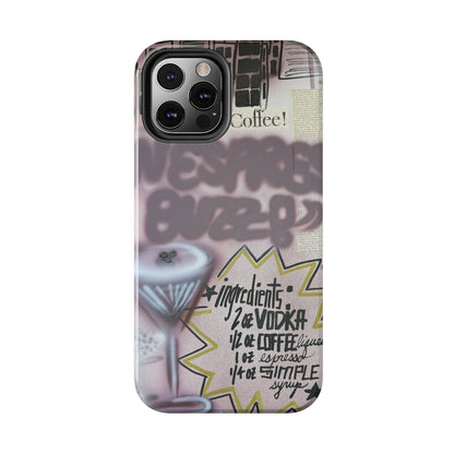 "espresso martini" airbrush iPhone case