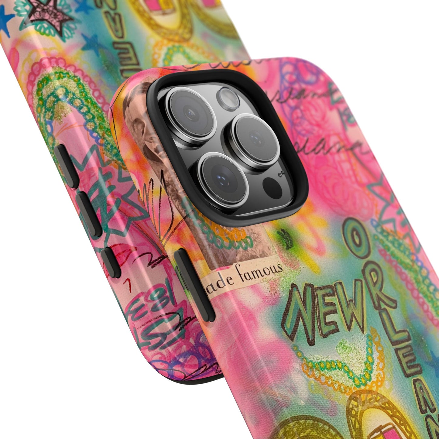 "new orleans, la" airbrush iPhone case