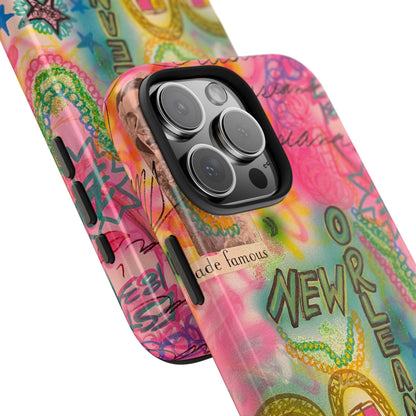 "new orleans, la" airbrush iPhone case