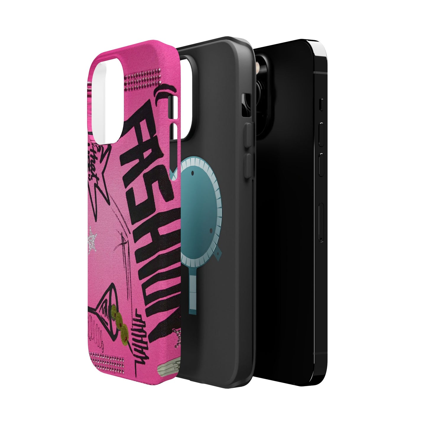 MagSafe "high fashion pt. 2" airbrush iPhone case