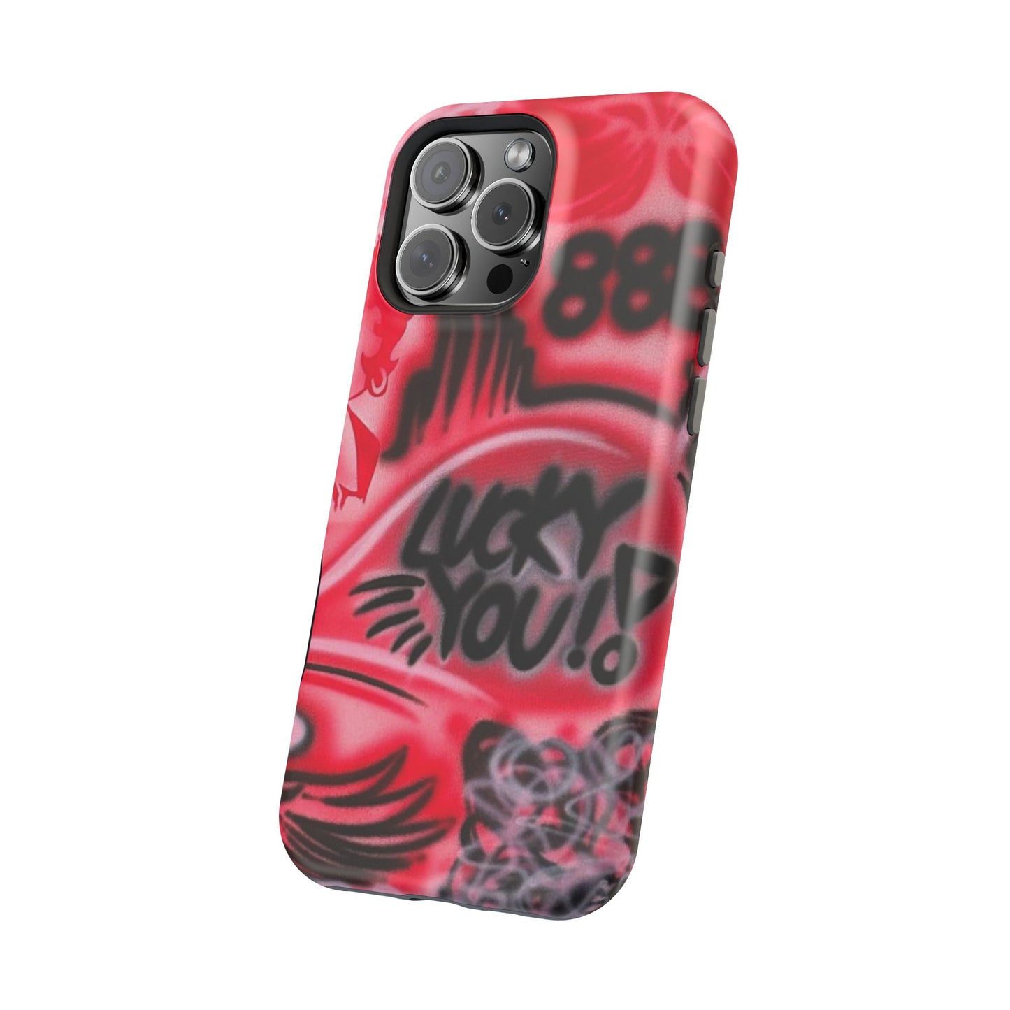 MagSafe „lucky you! pt. 2“ Airbrush iPhone Hülle