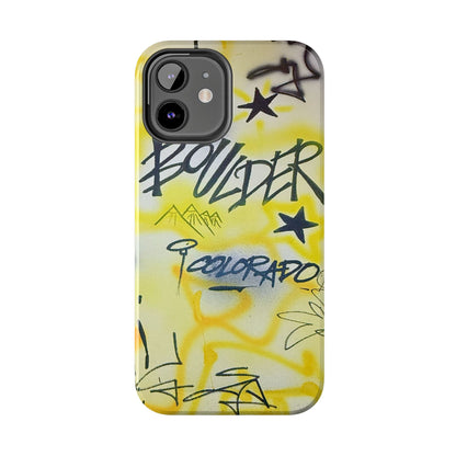 "boulder" airbrush iPhone case